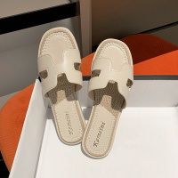 拖鞋女夏外穿ins风2022年新款编织一字网红沙滩凉拖法式小众