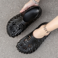 2022新款情侣款包头拖春季外穿沙滩凉鞋透气懒人大码拖鞋