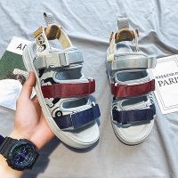 2022春季新款凉鞋男款潮拖鞋休闲夏季越南沙滩鞋运动外穿软底网红学生夏天