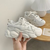 些久老爹鞋女ins潮百搭2021新款秋季港风厚底增高运动休闲鞋