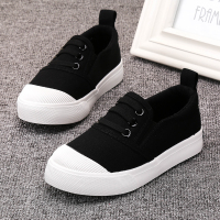 些久儿童帆布鞋男童鞋子2021春夏新款女童布鞋百搭小白鞋透气小童板鞋