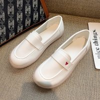 些久护士鞋女2021年新款ins潮春夏平底果冻软底工作鞋单鞋透气豆豆鞋