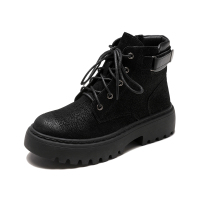 些久加绒马丁靴女2021潮年新款冬季秋鞋chic百搭英伦风网红学生短靴子