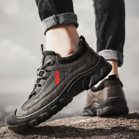 些久登山鞋男秋季徒步劳保鞋2021年新款休闲运动防滑耐磨户外旅游潮鞋