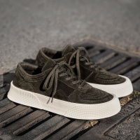 些久小众原创帆布鞋男秋季百搭潮流原宿复古港风日系休闲运动ins潮鞋