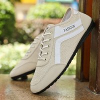 些久夏季休闲男士豆豆鞋男鞋子潮流老北京布鞋韩版帆布鞋透气亚麻鞋