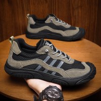 些久劳保男鞋2021秋冬新款耐磨软底轻便运动休闲旅游男士工地工作潮鞋