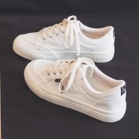 些久鞋子女ins潮2022年春秋新款女鞋小白鞋小众百搭板鞋秋帆布鞋