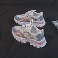娜瑟薇火显瘦老爹鞋女2021年秋季款拼色网红百搭街拍运动鞋ins潮鞋子