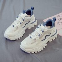 娜瑟薇网红火老爹鞋女2021年新款秋季百搭休闲跑步鞋学生透气运动鞋子