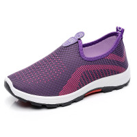 春夏新款老北京布鞋女鞋软底女单鞋中老年妈妈休闲运动跑步鞋