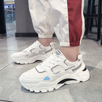 娜瑟薇运动鞋男秋季网面休闲鞋男士潮流增高鞋舒适老爹鞋男ins潮鞋子男