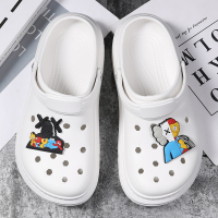 娜瑟薇洞洞鞋男夏季外穿2021新款男士潮流防滑沙滩鞋个性护士包头拖鞋男