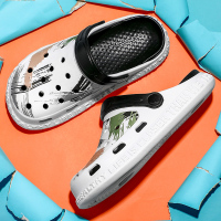 娜瑟薇洞洞鞋男2020夏季新款潮流防滑休闲凉拖鞋韩版时尚户外软底沙滩鞋