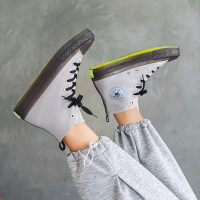 娜瑟薇1970s果冻底帆布鞋男韩版潮流百搭ins超火网红鞋子学生夏季滑板鞋