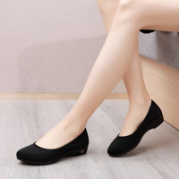 娜瑟薇2021秋季老北京布鞋女鞋新款时装鞋低跟工作鞋平底跳舞妈妈鞋