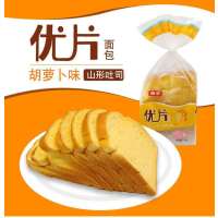 桃李面包胡萝卜味优片吐司面包350g