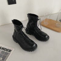 枫述嘉足马丁骑士靴女长靴不过膝春秋显瘦2021秋季新款小个子高筒靴ins潮