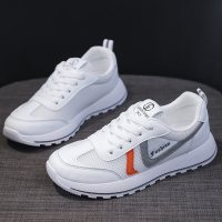 枫述嘉足2021年春季新款ins百搭网面休闲透气小白跑步运动潮流女鞋子