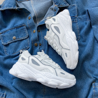 枫述老爹鞋女潮ins百搭2021新款鞋子夏季薄款透气休闲网面运动小白鞋