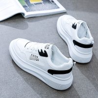 枫述秋季厚底小白鞋女2021运动ins火百搭秋季配裙子薄款休闲板鞋