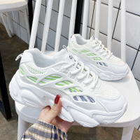 枫述2021年夏季新款ins潮休闲运动老爹鞋女鞋春秋百搭小众透气小白鞋