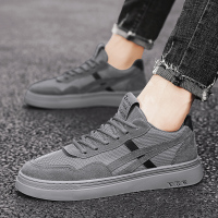 男鞋2021新款秋季潮流帆布鞋男学生透气百搭休闲鞋男潮鞋低帮布鞋