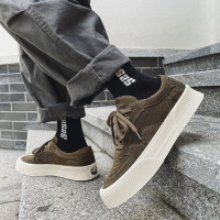 枫述男生帆布鞋秋季韩版潮流港风鞋子男潮鞋百搭板鞋ins男鞋2021新款