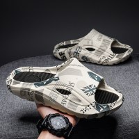 枫述夏季拖鞋男ins潮外穿运动潮牌男士户外沙滩一字凉拖