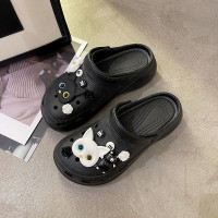 枫述少女心拖鞋女ins潮外穿2022年春季新款百搭可爱软妹踩屎感凉鞋子