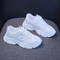 苏芈沐琹老爹鞋女2021年秋季新款厚底鞋子ins百搭春秋休闲小白运动鞋