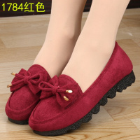 苏芈2020新款春秋老北京布鞋女鞋单鞋妈妈鞋奶奶鞋中老年人鞋黑色工作