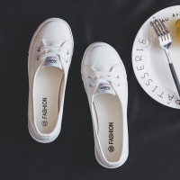 苏芈2021年夏季新款薄款透气小白帆布鞋女鞋爆款鞋子百搭板鞋浅口布鞋