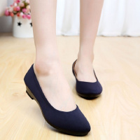 苏芈新品老北京布鞋 女鞋单鞋独跟工装鞋女鞋工作鞋酒店跳舞鞋黑布鞋妈妈鞋