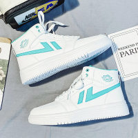 苏芈男鞋秋季2021新款潮流学生篮球运动休闲高帮板鞋小白潮鞋