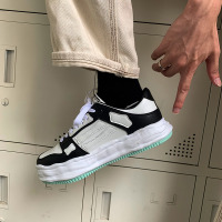 苏芈男鞋2021新款秋季男潮流厚底板鞋男士休闲鞋