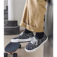 苏芈男鞋子潮鞋夏季透气溶解鞋潮流百搭厚底板鞋ins网红腰果花帆布鞋