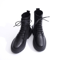 苏芈马丁靴女2021年新款秋季薄款春秋单靴短靴靴子英伦风女鞋鞋子