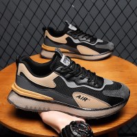 苏芈沈然男鞋2022新款春季网面透气休闲运动鞋潮流百搭跑步老爹鞋潮鞋