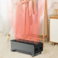 格力(GREE)踢脚线取暖器 NJE-S6024Ba家用远程遥控IPX4级防水电暖气片家用大面积速热移动地暖风机石墨烯款