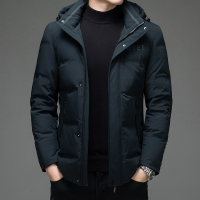 恒源祥可脱卸帽羽绒服男新款厚冬季中青年时尚休闲大码防寒男装外套