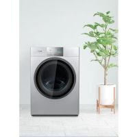 松下洗衣机 XQG100-EG157 除菌除螨 洗烘一体 稀土永磁变频电机 三维立体洗涤 银色