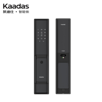 凯迪仕(Kaadas)智能锁K100-W红古铜全自动推拉式指纹锁家用防盗门锁磁卡锁电子锁密码锁防猫眼锁