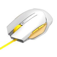 112i白色 贱驴112 电脑鼠标有线电竞游戏鼠标吃鸡发光鼠标 台式笔记本通用