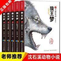 沈石溪画本(全5册) 狼王梦全套5册沈石溪动物小说画本系列三四五六年级小学生课外书