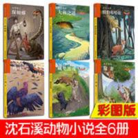 动物小说大王沈石溪 全6册 动物小说大王沈石溪 致敬生命书系 藏獒渡魂+情豹布哈依+鸡