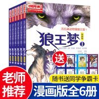 默认 无删减 全套6册沈石溪狼王梦漫画版 动物大王国小说沈石溪的书