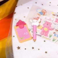 画板+小羊笔一套 树脂小样铅笔diy奶油壳娃娃屋摆件手机壳配件小绵羊可爱萝莉礼物