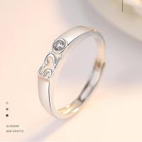 男款 5201314情侣戒指男女一对异地恋对戒情人节礼物戒指简约韩版戒指