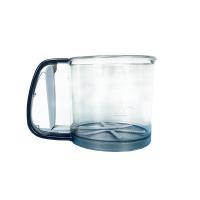 普通手持面粉筛子 手动杯式面粉筛子按压式筛杯筛网粉筛烘焙工具家用升级款面粉筛